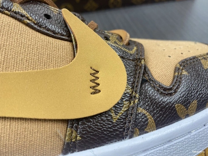 Rep TBkick Jordan x 1 AJ1 Off-Louis Air LOW OW 0721